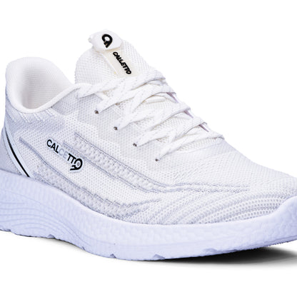 Calcetto CLT-9826 White Casual Shoe For Women