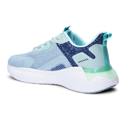 Calcetto CLT-0986 Green Blue Running Sports Shoe For Men