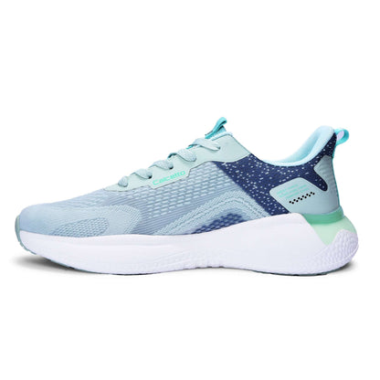 Calcetto CLT-0986 Green Blue Running Sports Shoe For Men