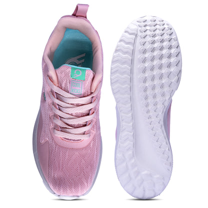 Calcetto CLT-9828 Peach Casual Shoe For Women