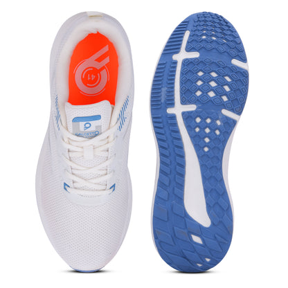 Calcetto CLT-2011 White Running Shoes For Men