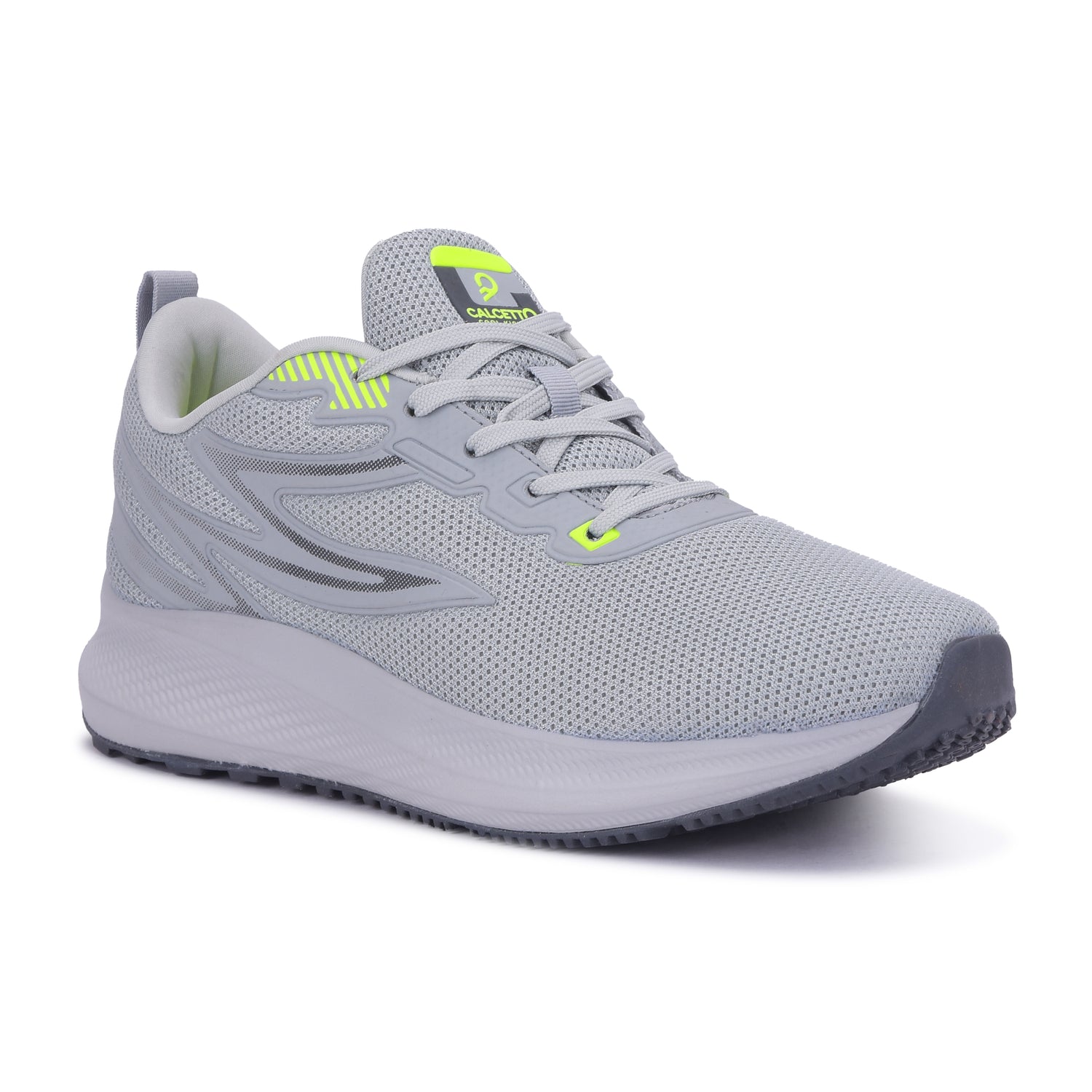 Calcetto CLT-2011 L Grey Running Sports Shoes For Men