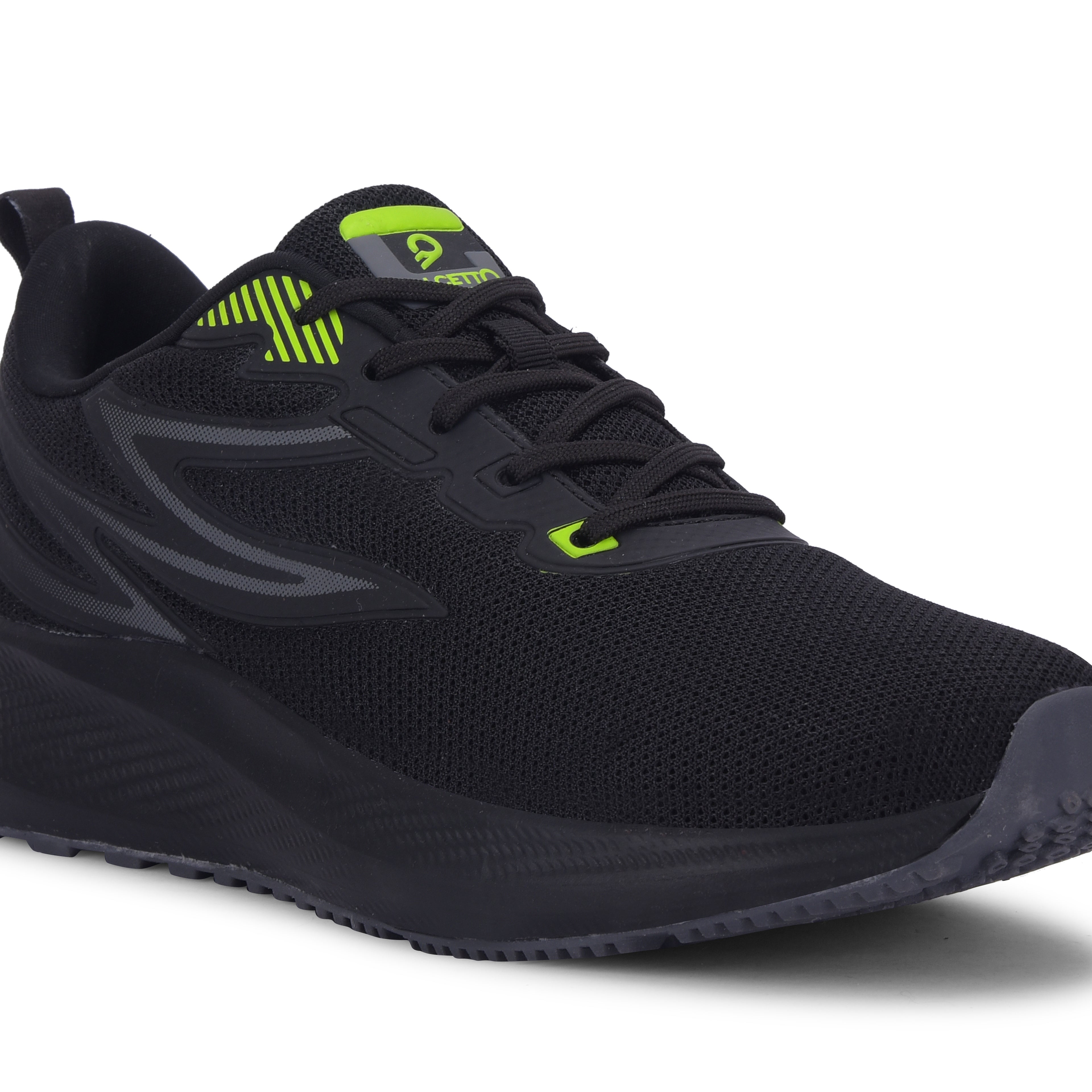 Calcetto CLT-2011 Black Running Sports Shoes For Men
