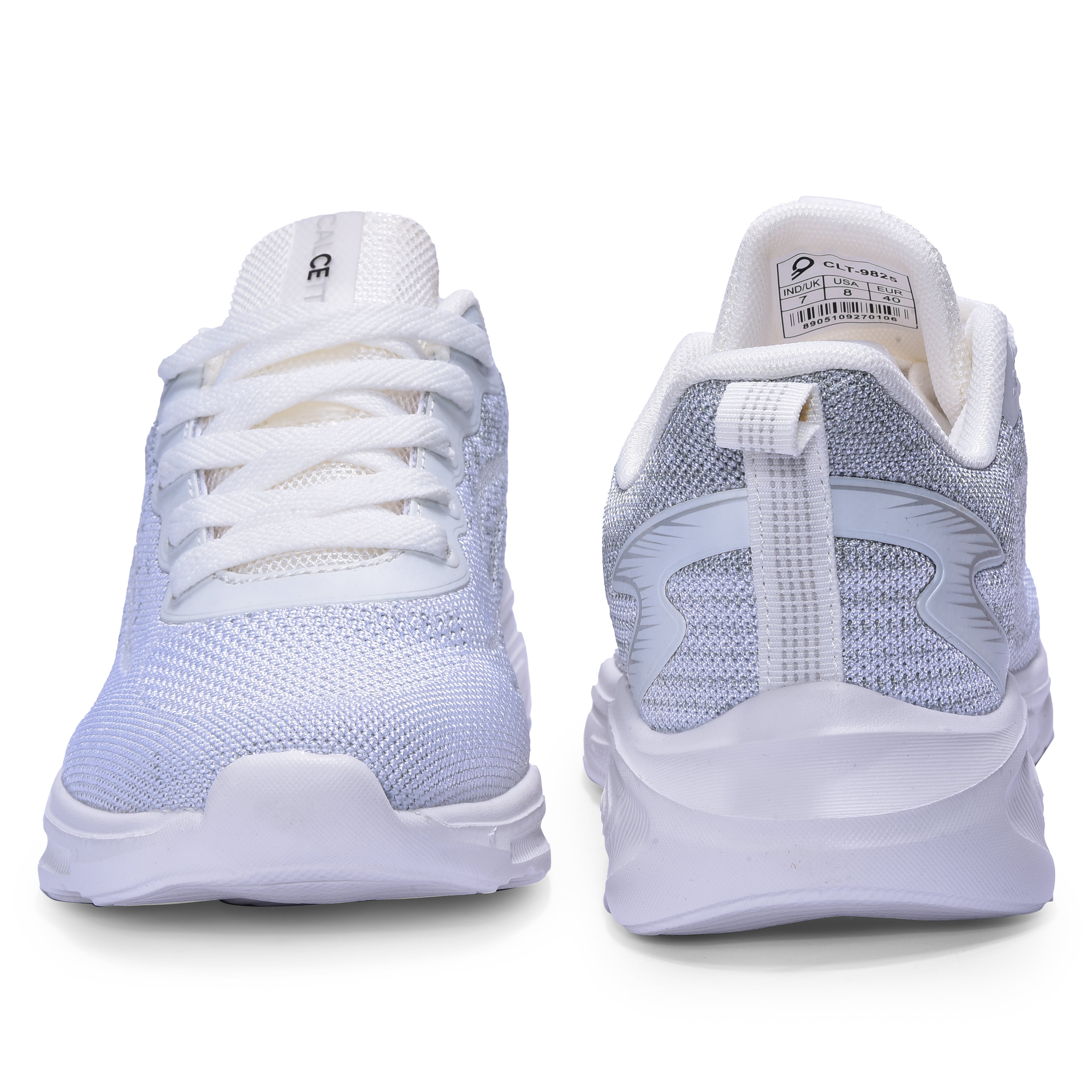 Calcetto CLT-9825 White Casual Shoe For Women