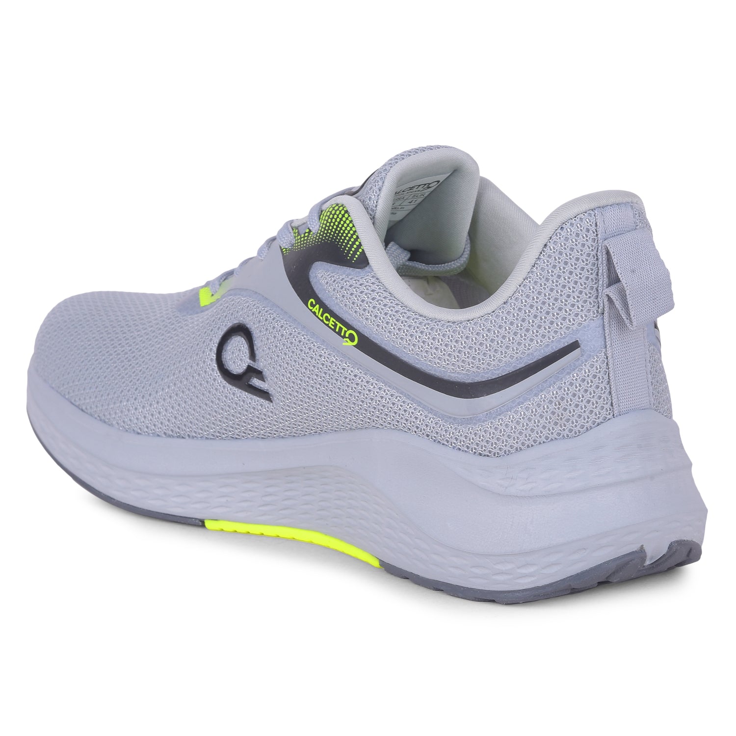 Calcetto CLT-2032 L Grey Lime Men Running Sports Shoe