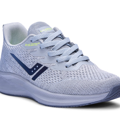 Calcetto CLT-0964 L Grey Lime Running Shoe For Men