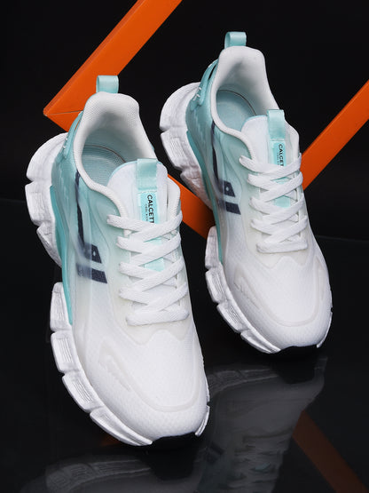 Calcetto CLT-1015 White Aqua Casual Shoe For Men