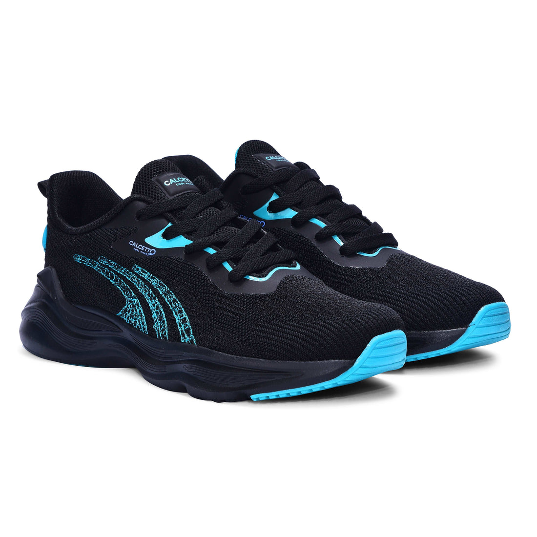 Calcetto CLT-0963 Full Black Sea Running Sports Shoe For Men