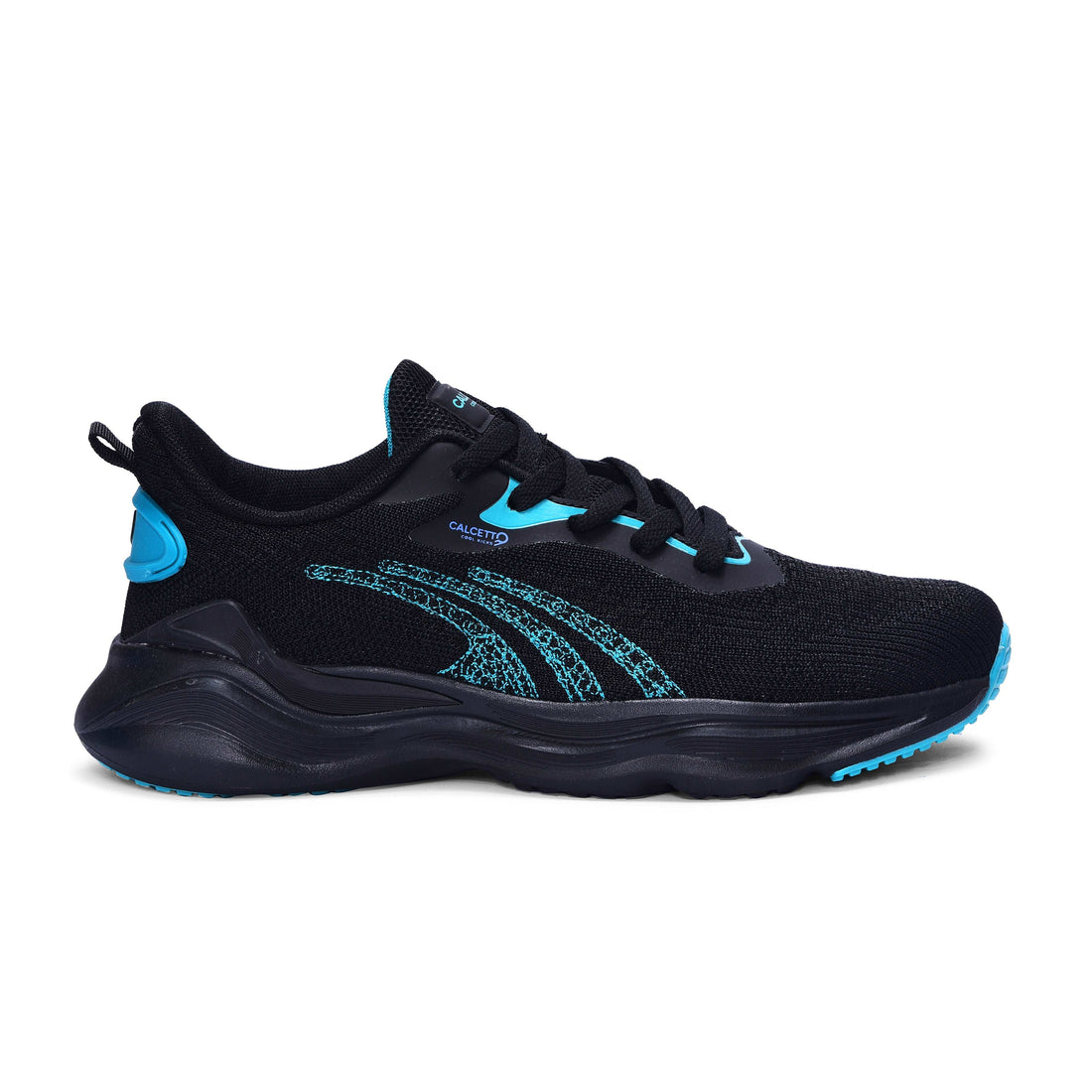 Calcetto CLT-0963 Full Black Sea Running Sports Shoe For Men