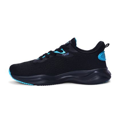 Calcetto CLT-0963 Full Black Sea Running Shoe For Men