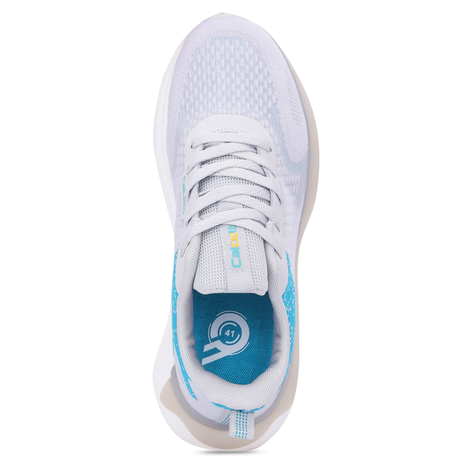 Calcetto CLT-0986 L Grey Sea Gre Running Sports Shoe For Men