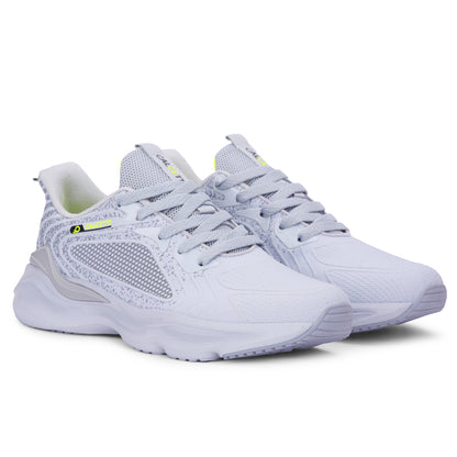 Calcetto CLT-0962 L Grey Lime Men Running Shoes