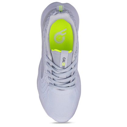 Calcetto CLT-0962 L Grey Lime Men Running Sports Shoes