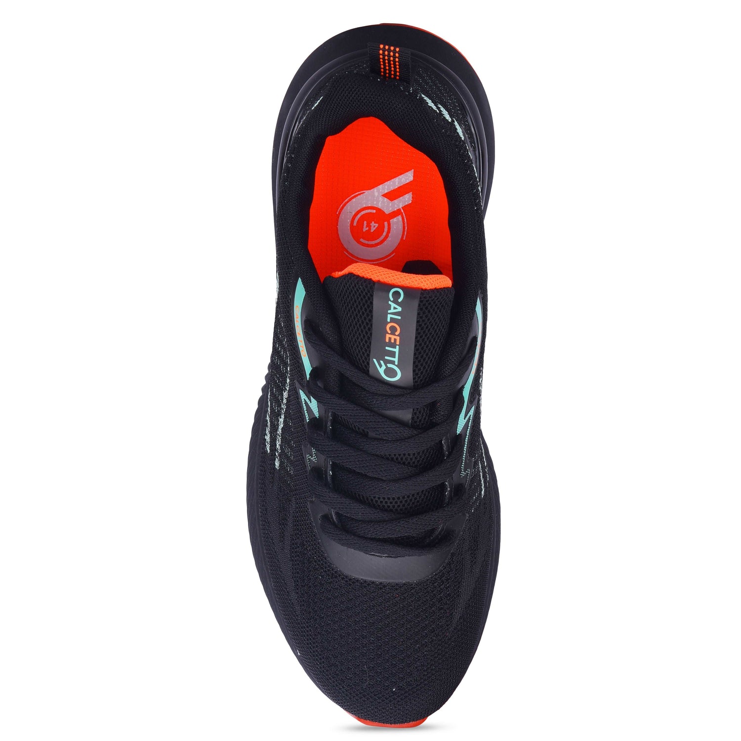 Calcetto CLT-0987 Black Green Running Sports Shoe For Men