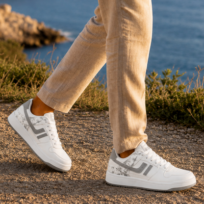 Calcetto Lightweight Sneakers CLT-6065 WHITE GREY