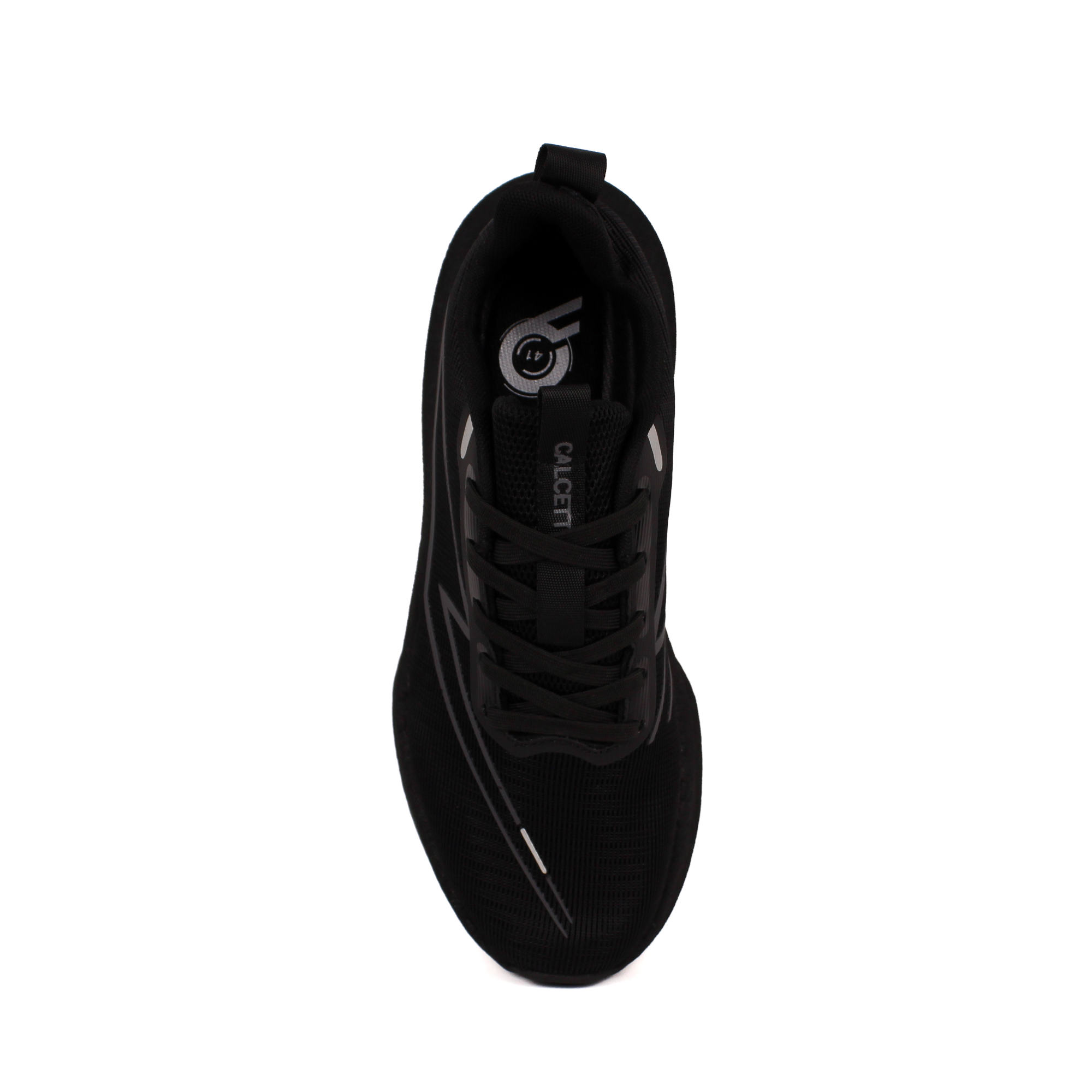 Light Weight CLT-9841 BLACK Running Shoes