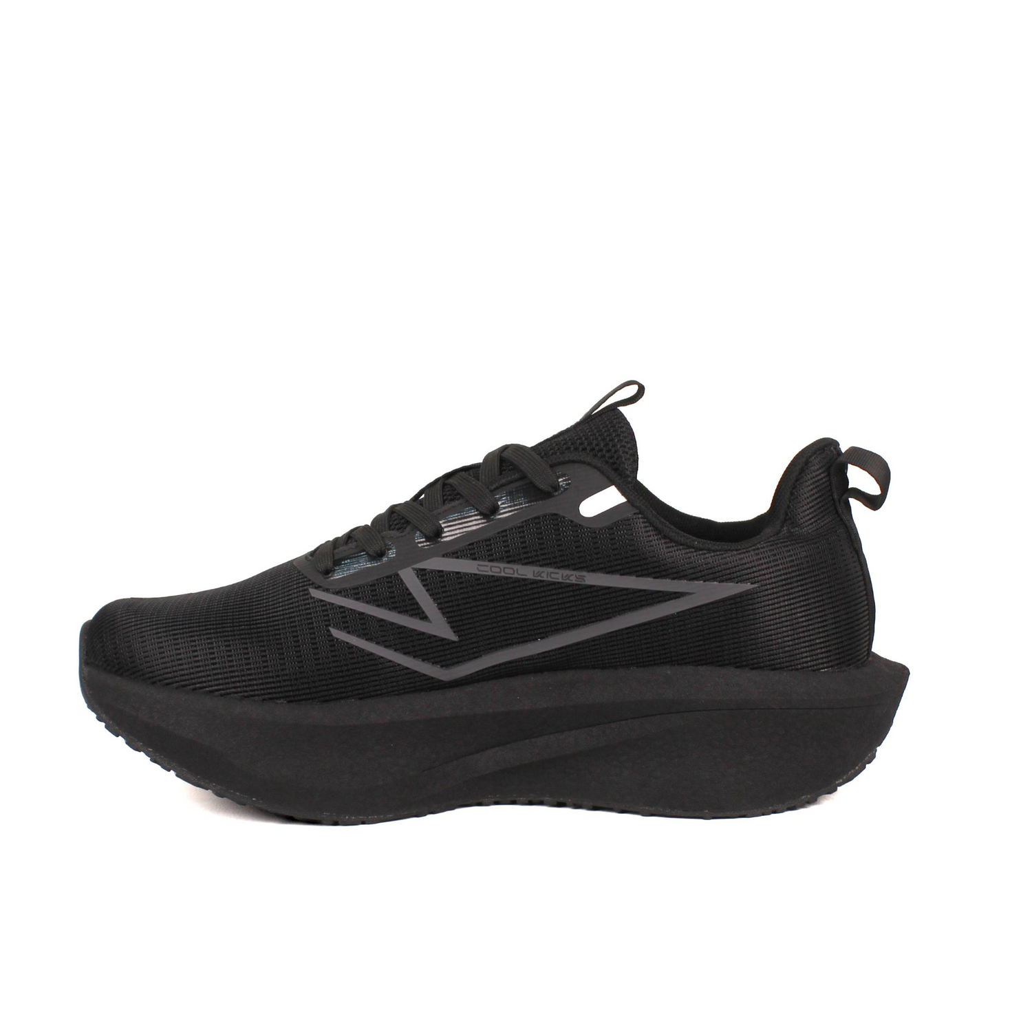 Light Weight CLT-9841 BLACK Running Shoes