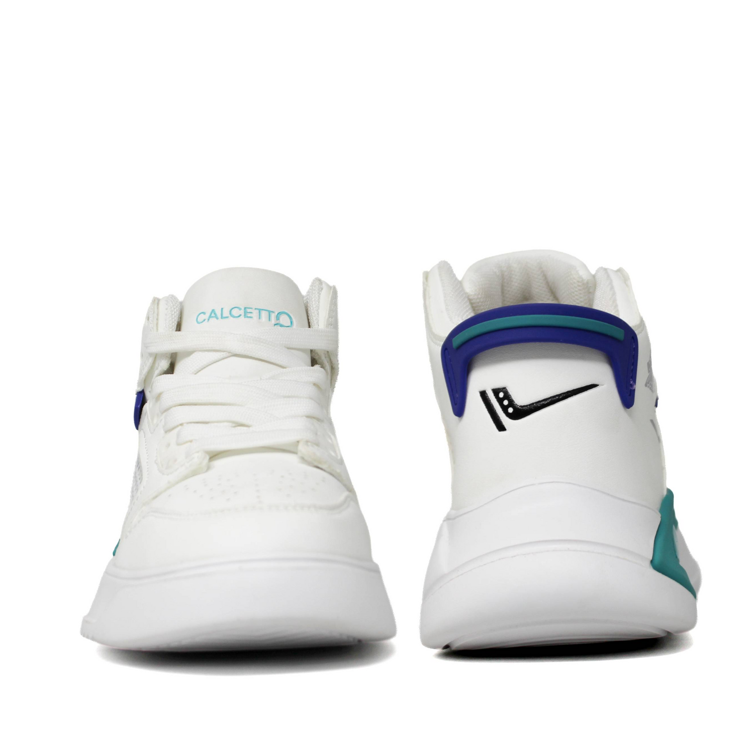 Women CLT-9831 Sneakers White S Green