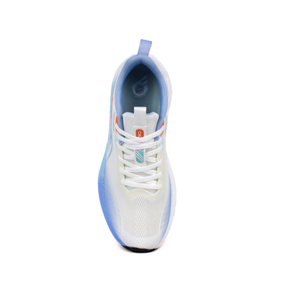Light Weight CLT-1082 WHITE BLUE Running Shoes