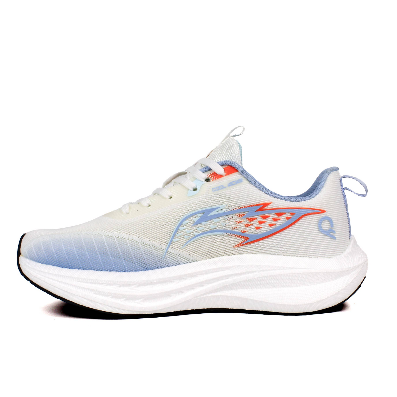 Light Weight CLT-1082 WHITE BLUE Running Shoes