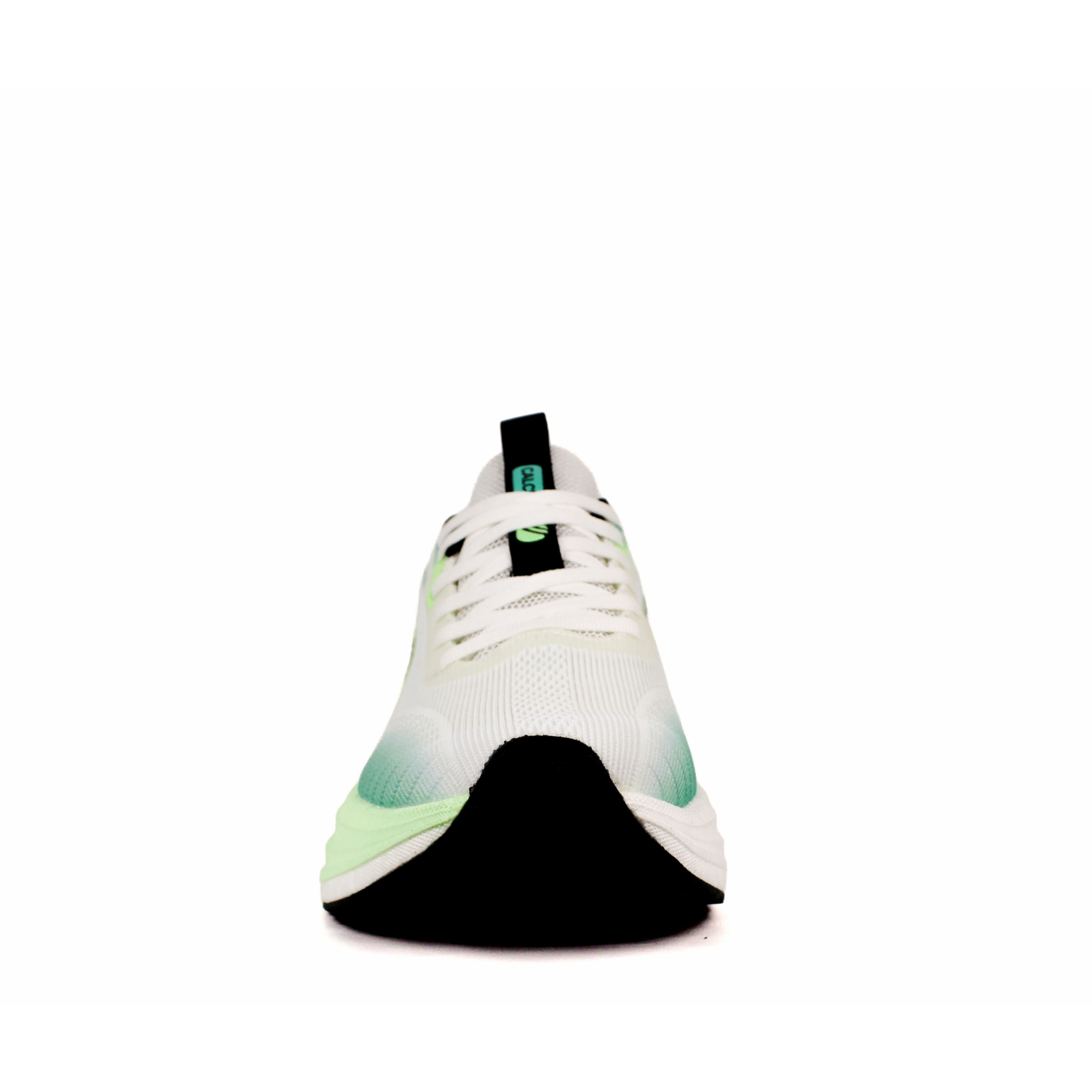Light Weight CLT-1082 WHITE GREEN Running Shoes