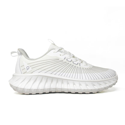 Light Weight CLT-1065 WHITE Running Shoes