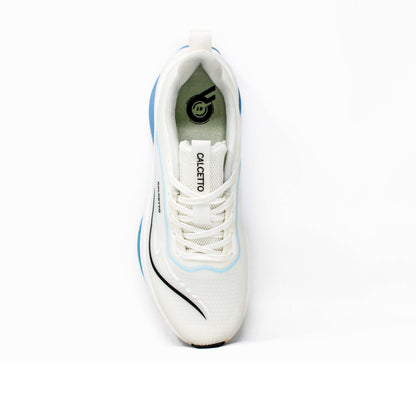Light Weight CLT-1062 WHITE BLUE Running Shoes