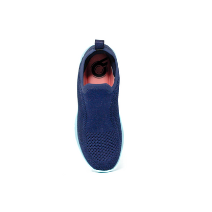Light Weight CLT-9848 NAVY MINT Running Shoes