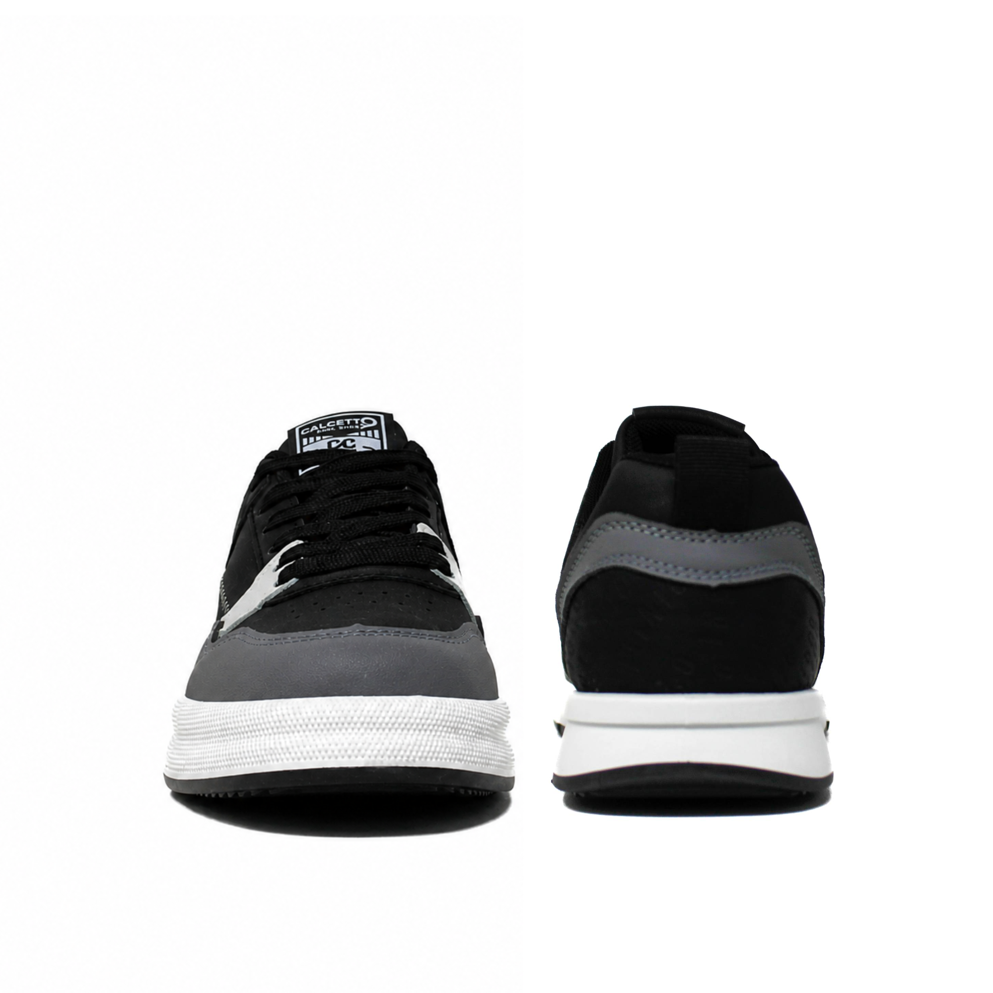 Light Weight CLT-6062 BLACK GREY Sneakers