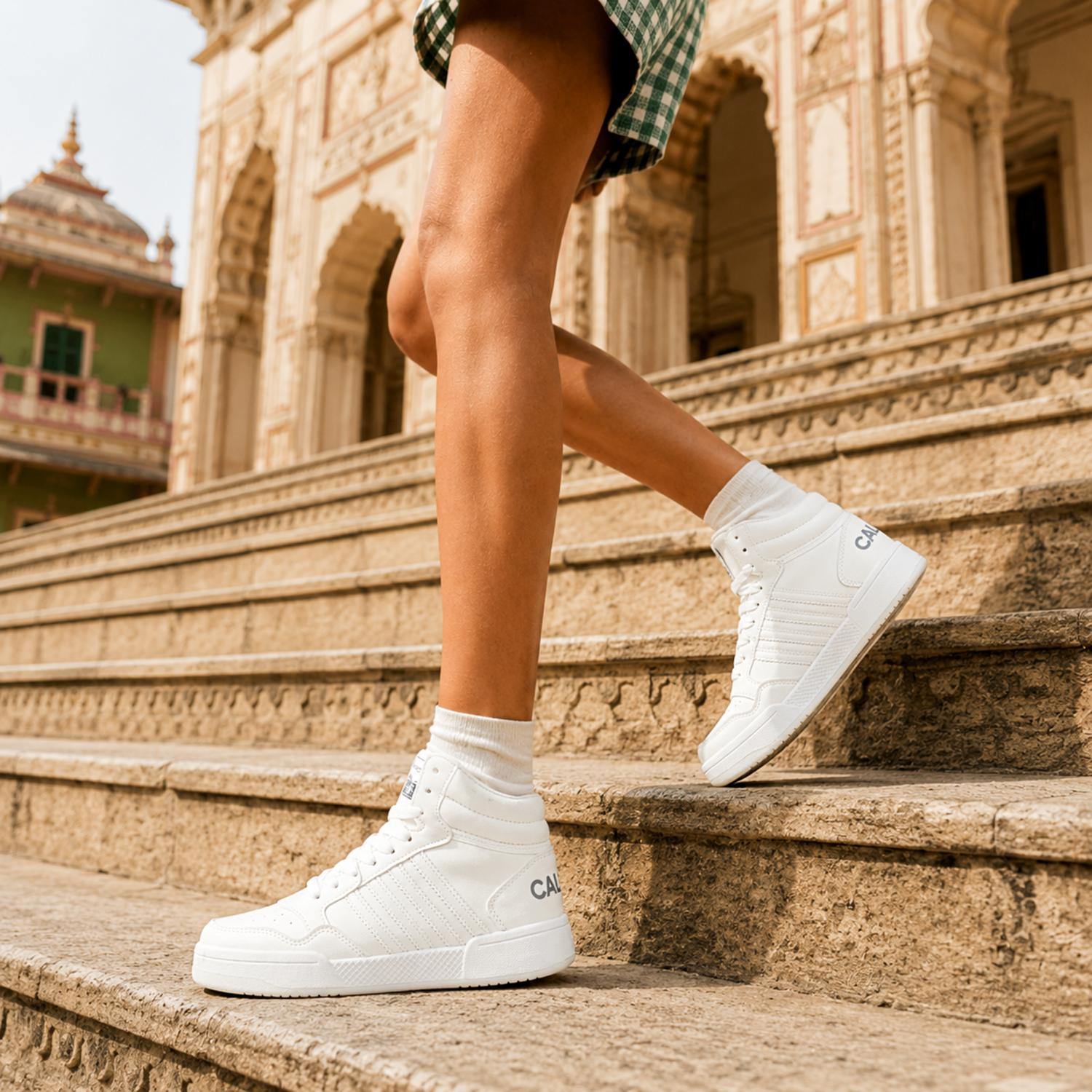 Women CLT-9852 Sneakers Full White
