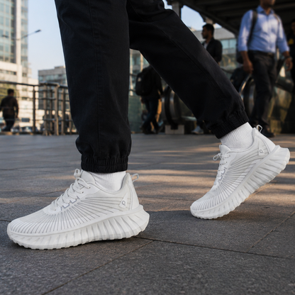 Light Weight CLT-1065 WHITE Running Shoes