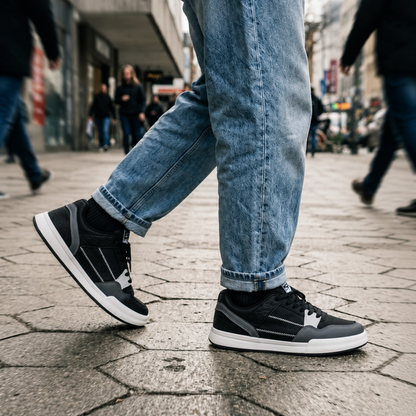 Light Weight CLT-6062 BLACK GREY Sneakers