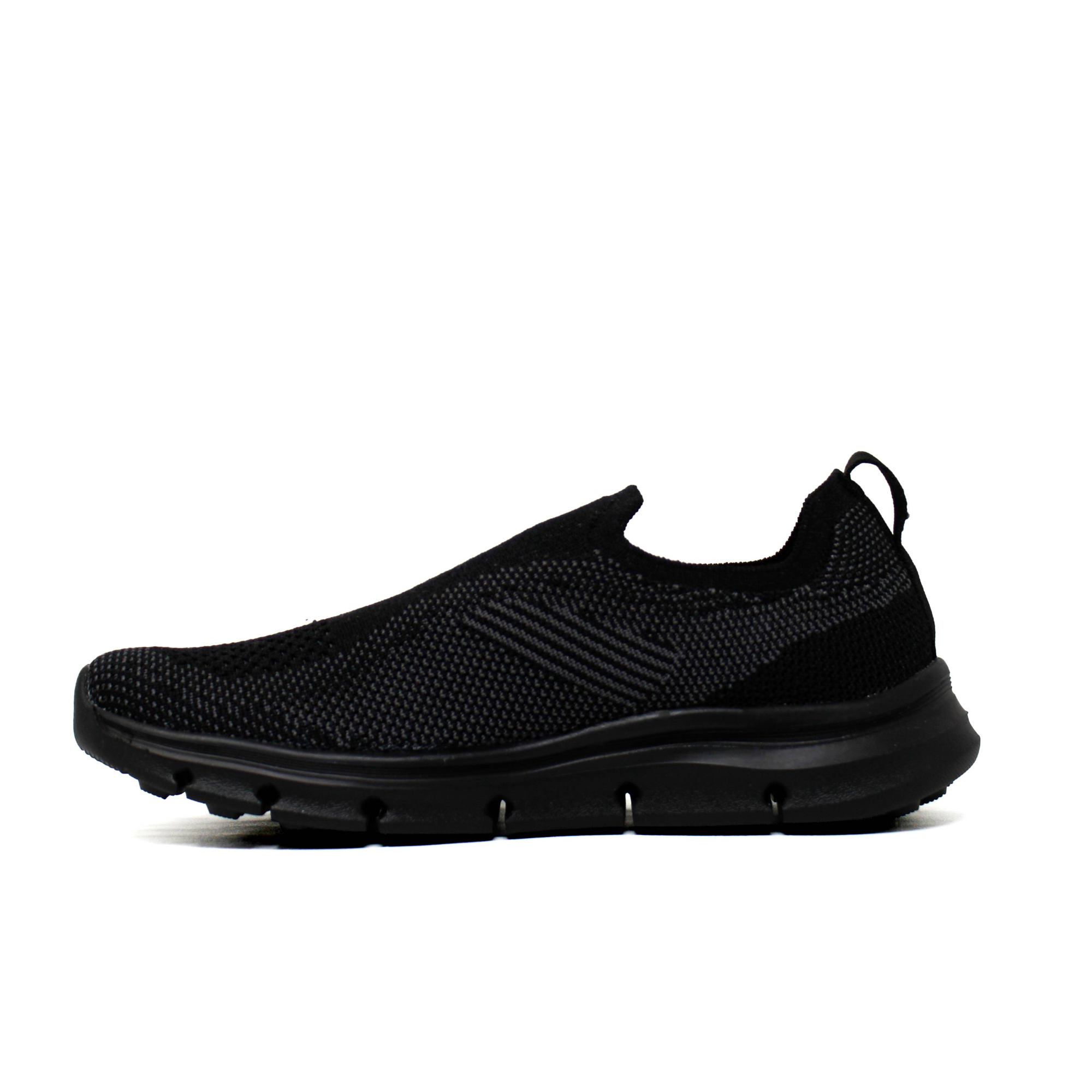 Light Weight CLT-9848 BLACK Running Shoes