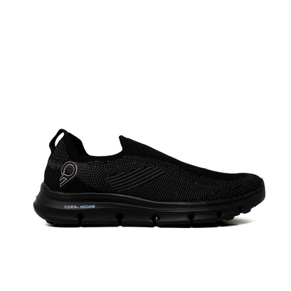 Light Weight CLT-9848 BLACK Running Shoes