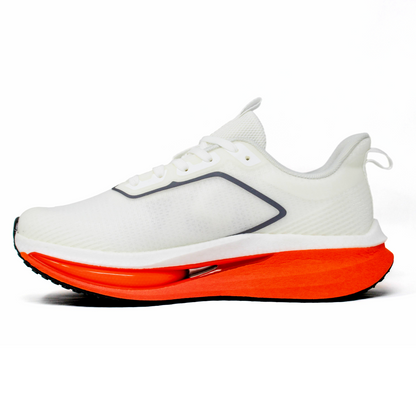 Light Weight CLT-1062 WHITE ORANGE Running Shoes