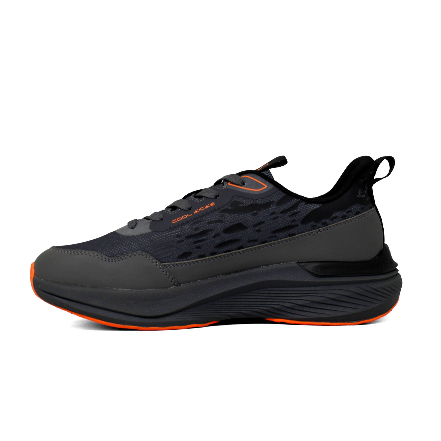 Light Weight CLT-1064_O D GREY ORANGE Running Shoes