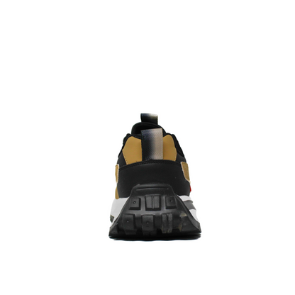 Light Weight CLT-1073 BLACK GOLD Running Shoes