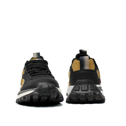 Light Weight CLT-1073 BLACK GOLD Running Shoes
