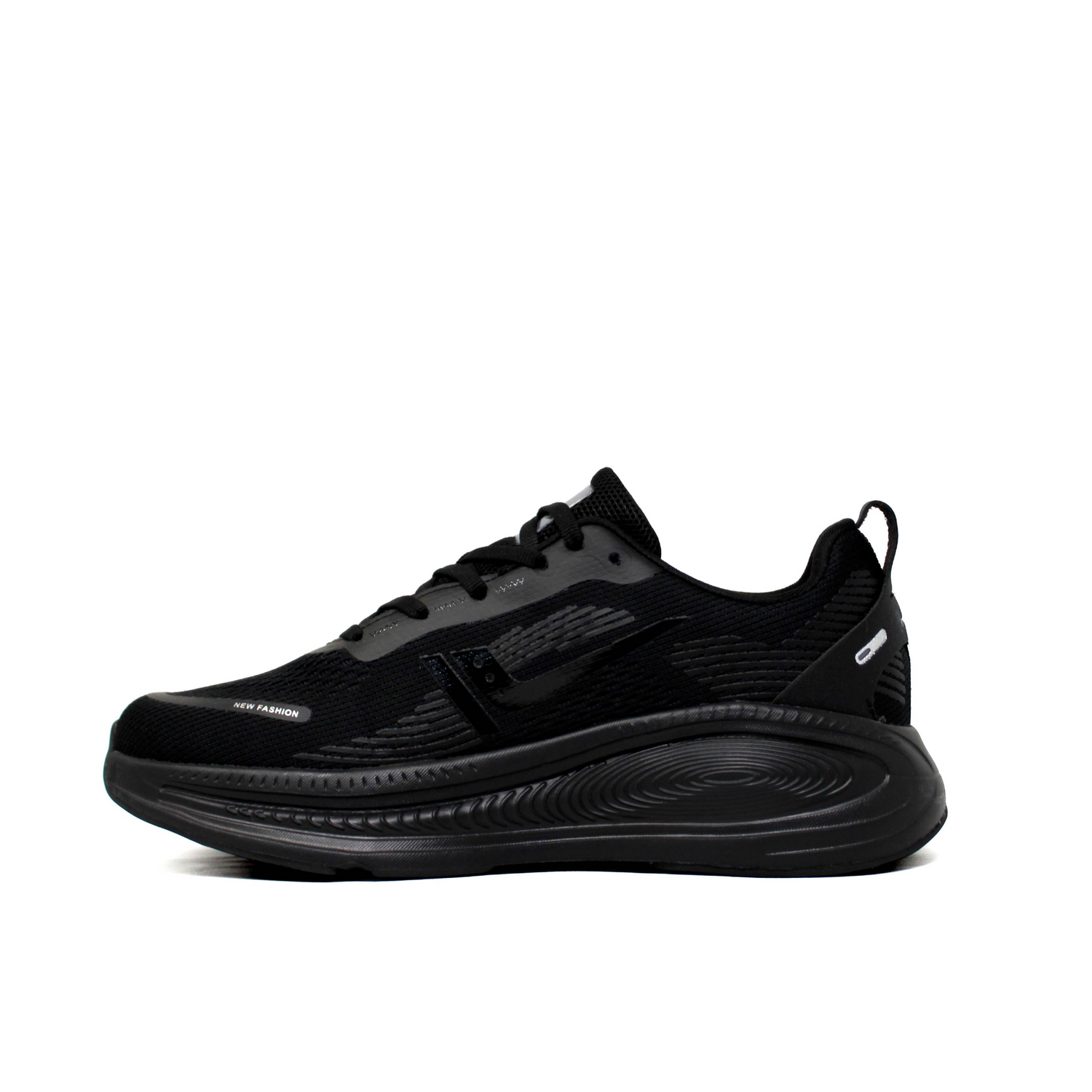 Light Weight CLT-1079 BLACK Running Shoes