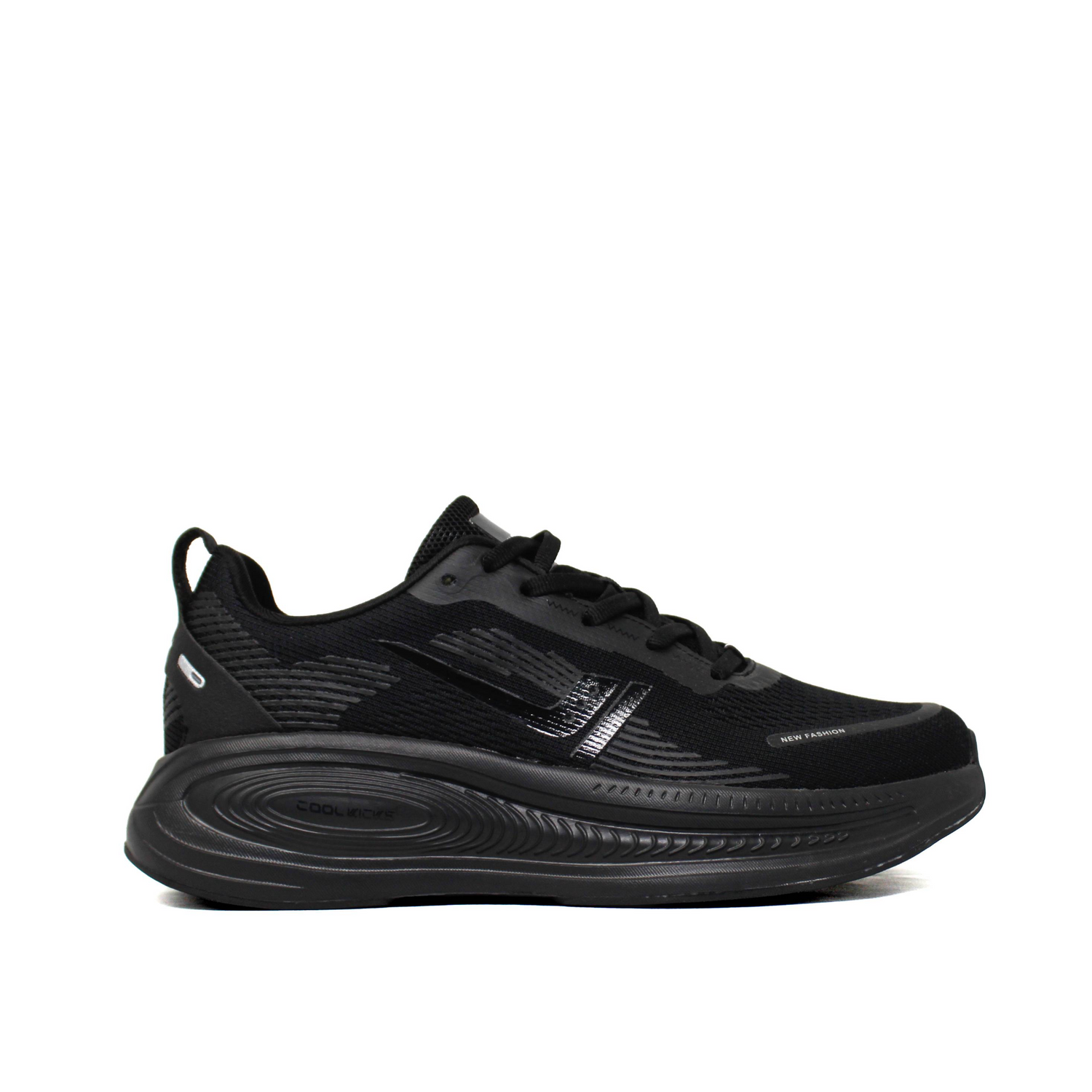 Light Weight CLT-1079 BLACK Running Shoes