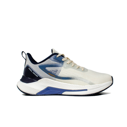 Light Weight CLT-2085 L BEIGE NAVY Running Shoes
