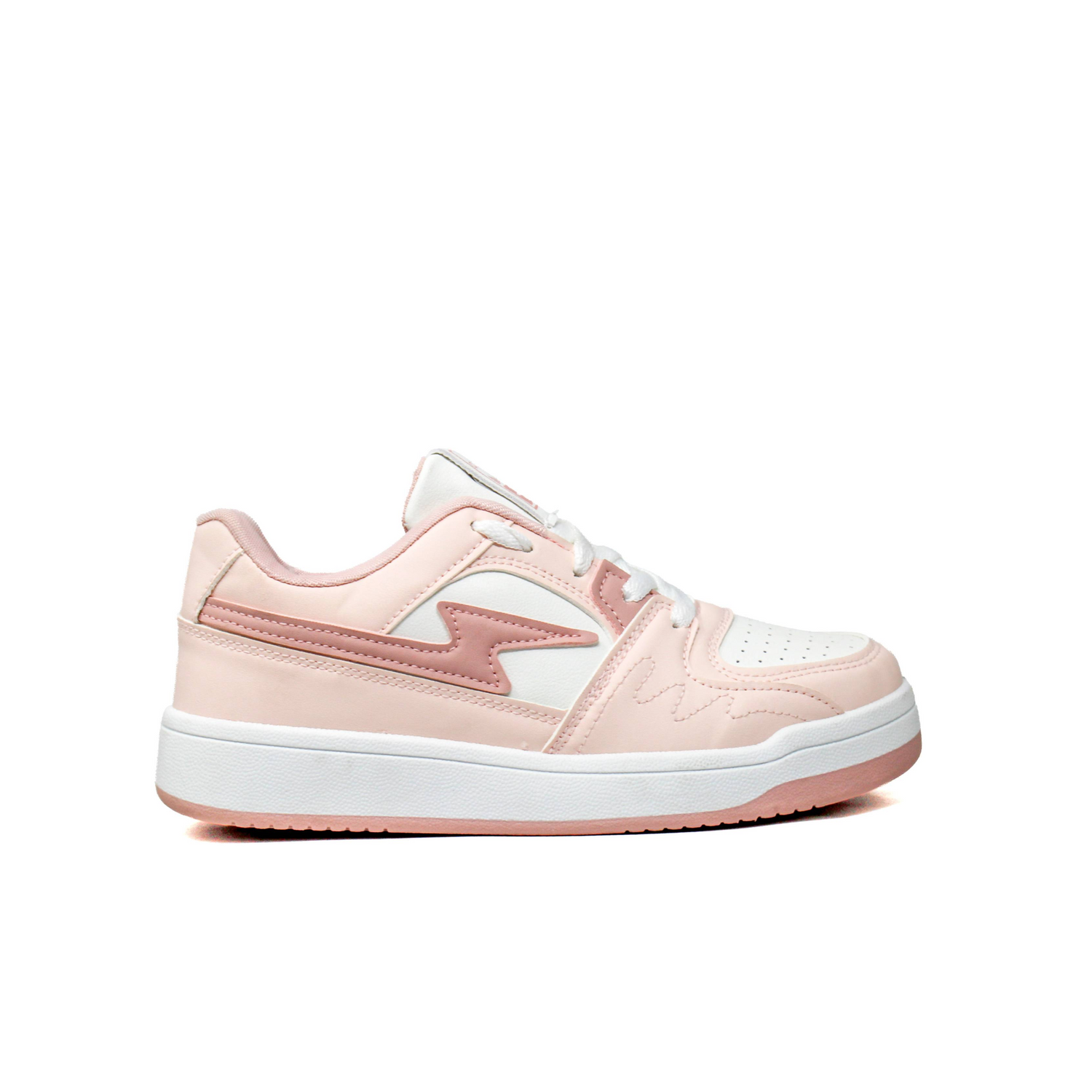 Light Weight CLT-9851 PINK WHITE Running Shoes