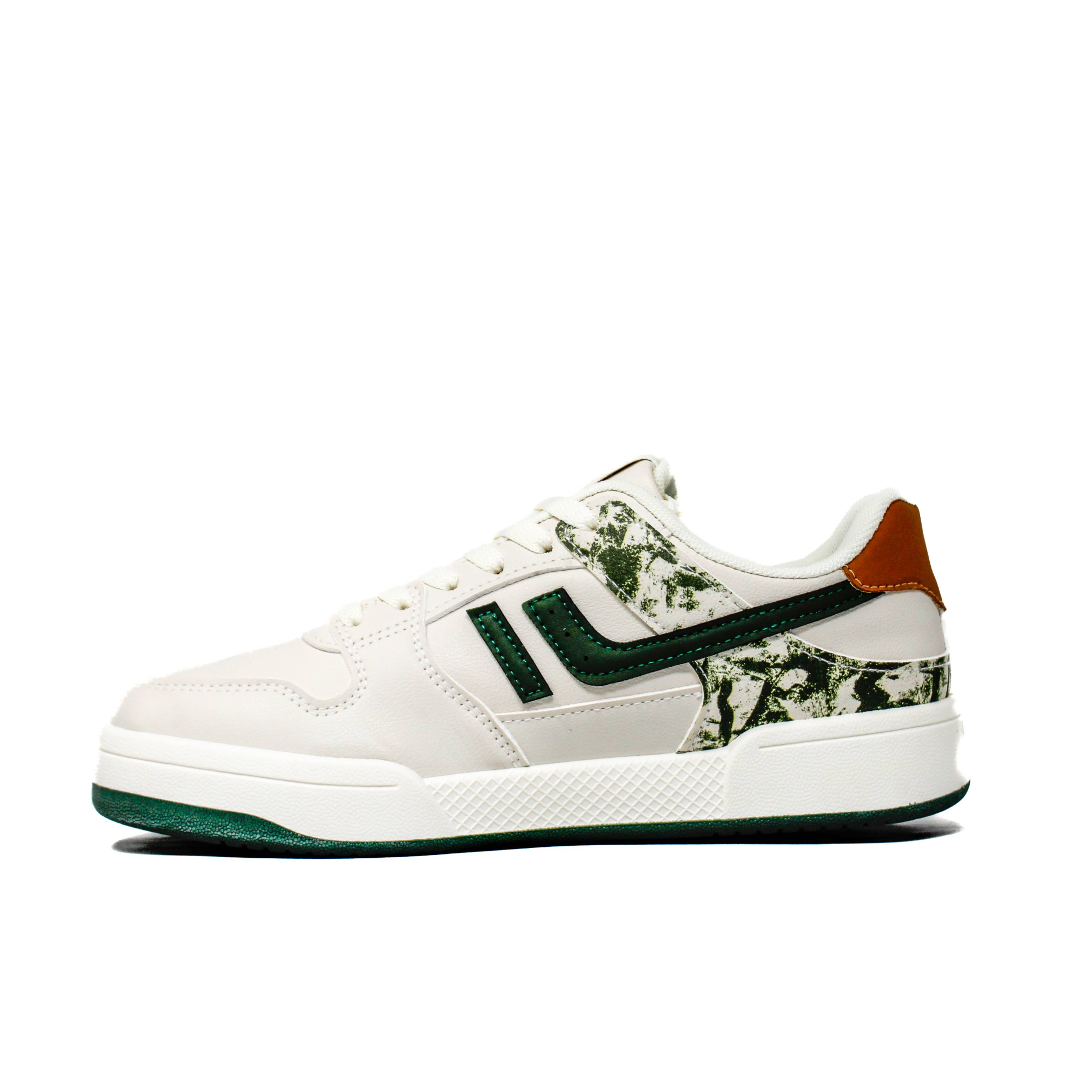 Light Weight CLT-6065 BEIGE GREEN Sneakers