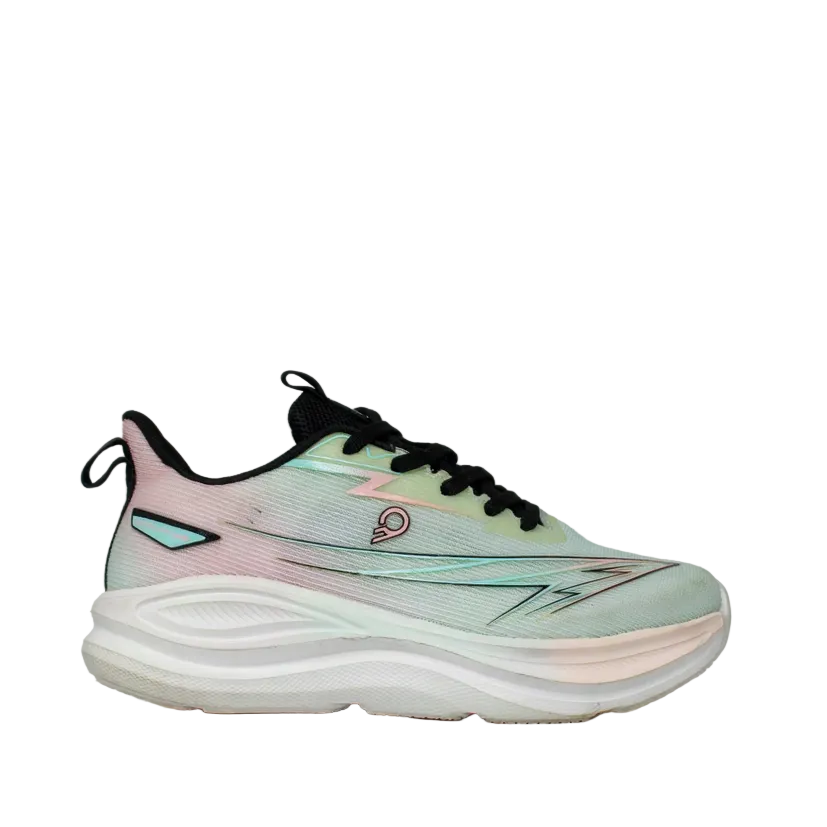 Women CLT-9847 Sports Green Pink