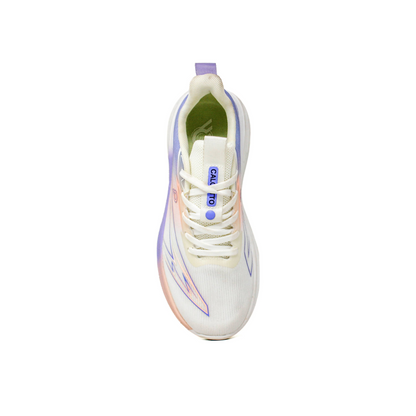 Light Weight CLT-9847 WHT PINK PURPL Running Shoes