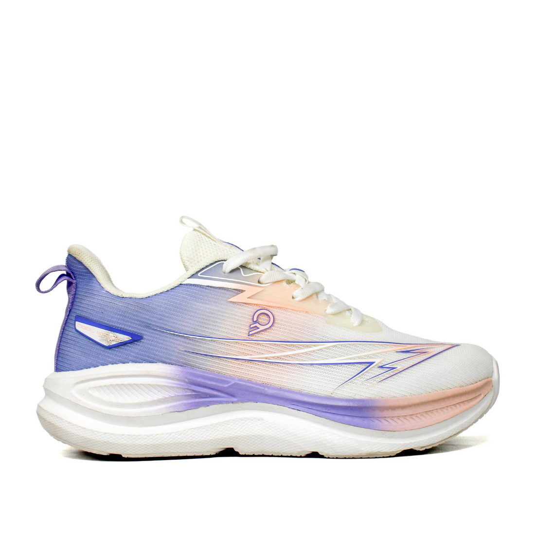 Women CLT-9847 Sports White Pink Purple