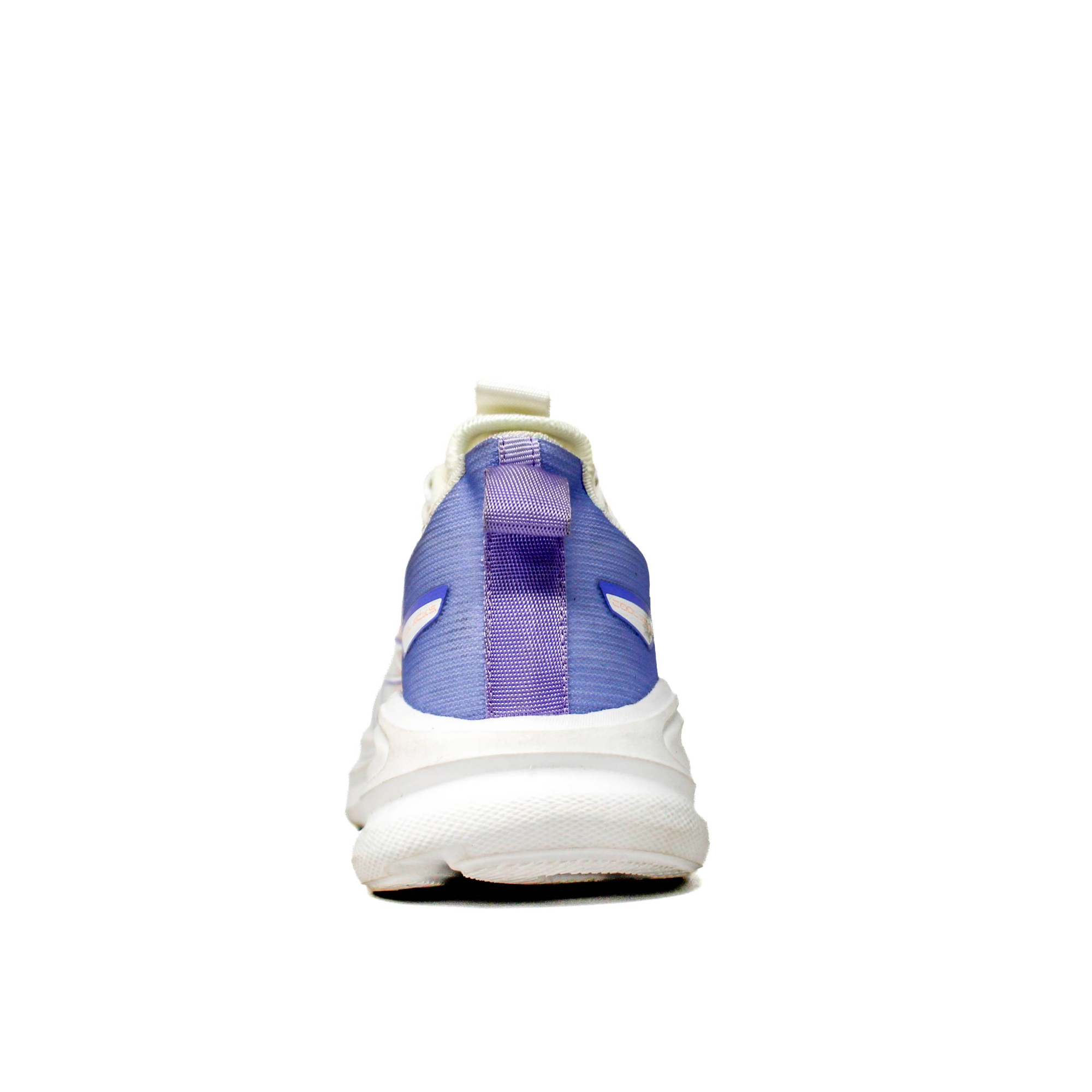 Light Weight CLT-9847 WHT PINK PURPL Running Shoes