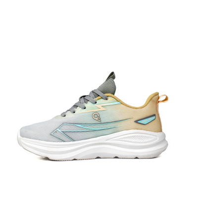 Light Weight CLT-9847 L GREY GREEN Running Shoes