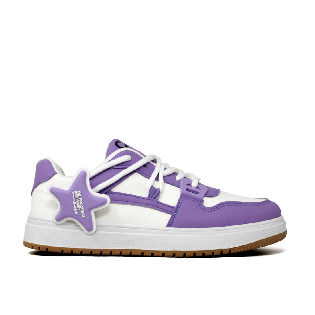Women LDS-035 Sneakers White Purple
