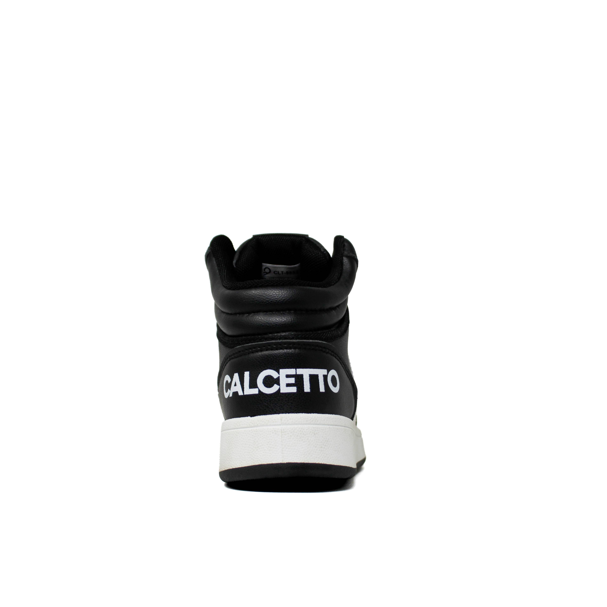 Light Weight CLT-9852 BLACK WHITE Running Shoes